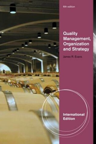 Cover of Quality Management, Organization, and Strategy
