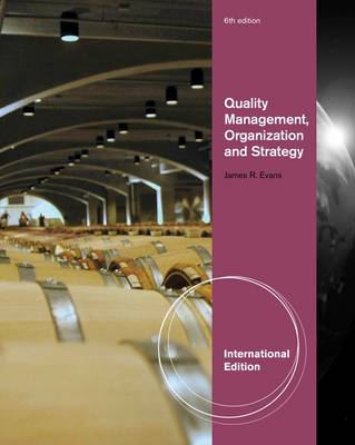 Book cover for Quality Management, Organization, and Strategy