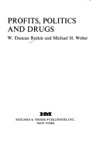 Book cover for Profits, Politics and Drugs