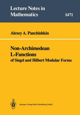 Book cover for Non-Archimedean L-functions