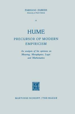 Book cover for Hume Precursor of Modern Empiricism