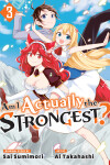 Book cover for Am I Actually the Strongest? 3 (Manga)