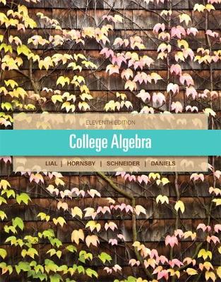 Book cover for College Algebra (Subscription)