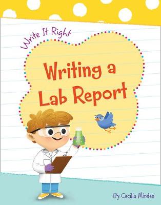 Book cover for Writing a Lab Report