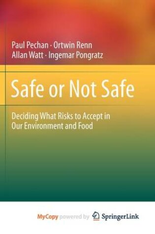 Cover of Safe or Not Safe