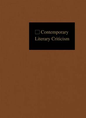 Cover of Contemporary Literary Criticism