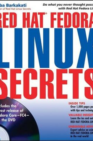 Cover of Red Hat Linux Fedora Secrets