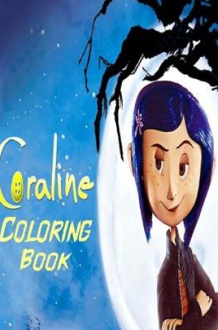 Cover of Coraline Coloring Book