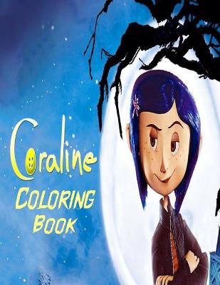 Book cover for Coraline Coloring Book