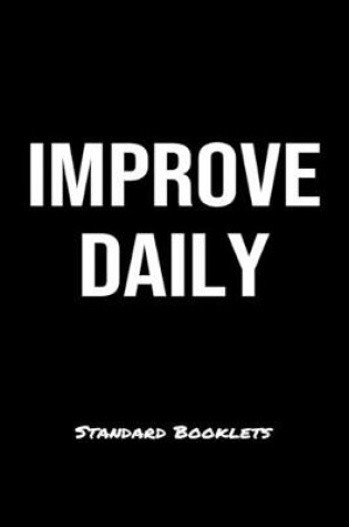 Cover of Improve Daily Standard Booklets