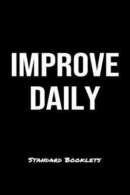 Book cover for Improve Daily Standard Booklets