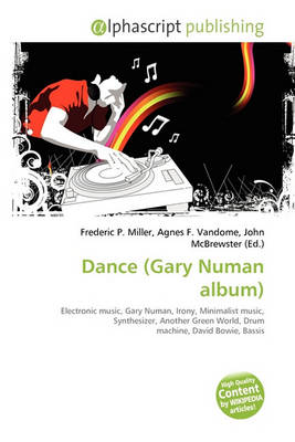 Cover of Dance (Gary Numan Album)