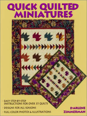 Book cover for Quick Quilted Miniatures