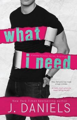 Book cover for What I Need