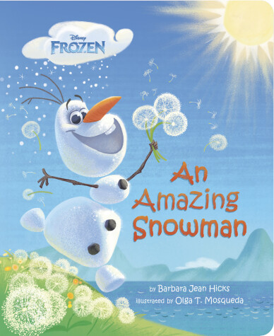 Book cover for An Amazing Snowman