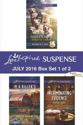 Cover of Harlequin Love Inspired Suspense July 2016 - Box Set 1 of 2
