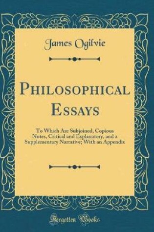 Cover of Philosophical Essays