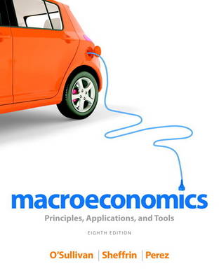 Book cover for Macroeconomics, plus MyEconLab with Pearson eText