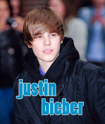 Book cover for Justin Bieber