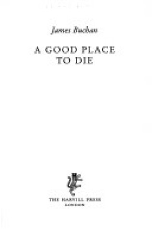 Cover of A Good Place to Die