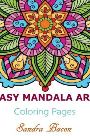Cover of Easy Mandala Art Coloring Pages