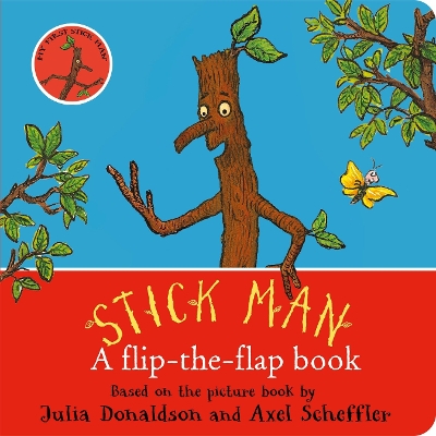 Book cover for Stick Man: A flip-the-flap book