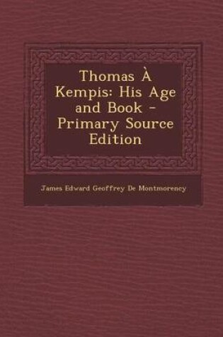 Cover of Thomas a Kempis