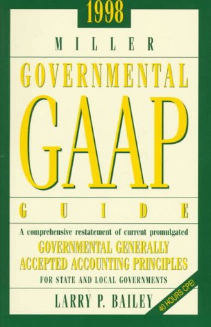 Book cover for Bailey Governmental Gaap Guide 1998