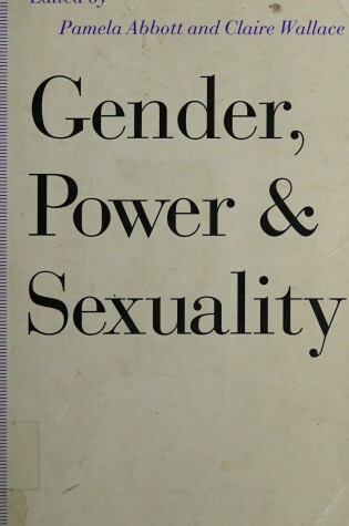 Cover of Gender, Power and Sexuality