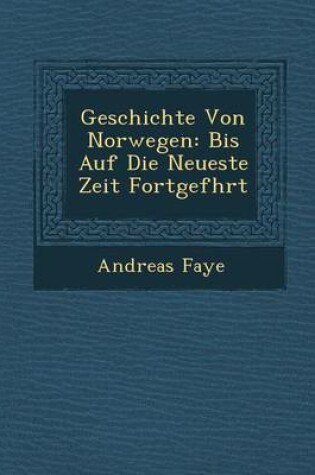 Cover of Geschichte Von Norwegen