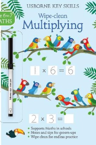 Cover of Wipe-clean Multiplying 6-7