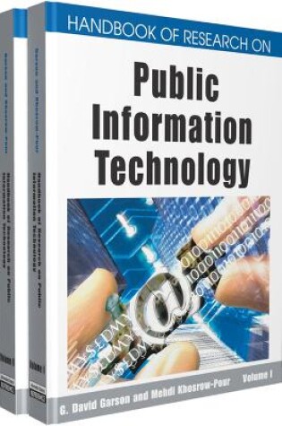 Cover of Handbook of Research on Public Information Technology