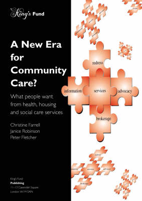Book cover for A New Era for Community Care?