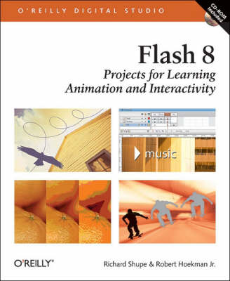 Book cover for Flash 8 - Projects for Learning Animation and Interactivity +CD