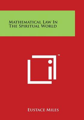 Book cover for Mathematical Law in the Spiritual World