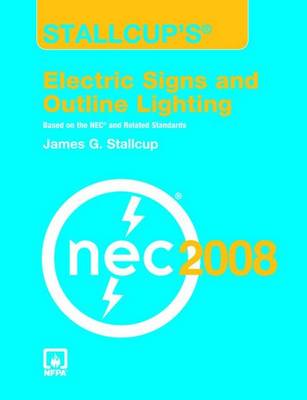 Book cover for Stallcup's? Electric Signs and Outline Lighting, 2008 Edition