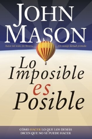 Cover of Lo imposible es posible