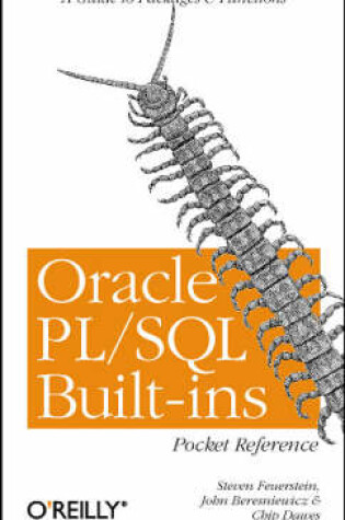 Cover of Oracle PL/ SQL Built-ins Pocket Reference
