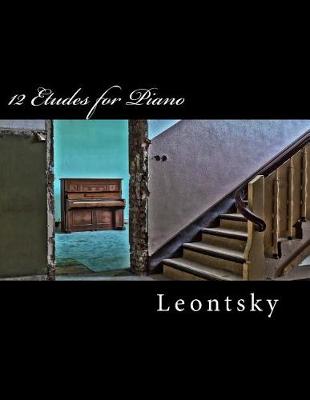 Book cover for 12 Etudes for Piano