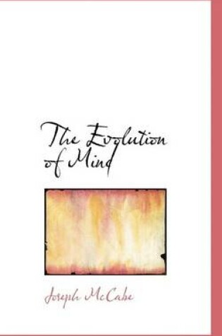 Cover of The Evolution of Mind