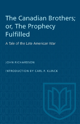 Book cover for The Canadian Brothers; or, The Prophecy Fulfilled