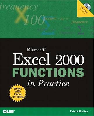 Book cover for Microsoft Excel Functions in Practice