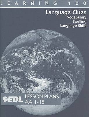 Book cover for Language Clues Lesson Plans, AA 1-15