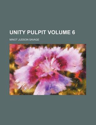 Book cover for Unity Pulpit Volume 6