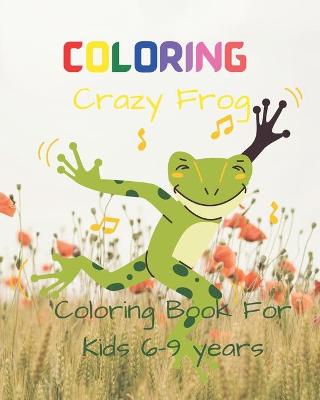 Book cover for Coloring Crazy Frog