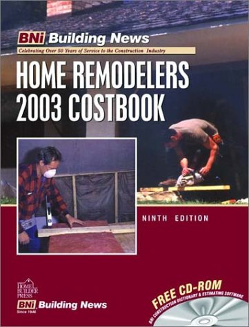 Cover of Home Remodeler's 2003 Costbook