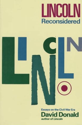 Book cover for Lincoln Reconsidered #