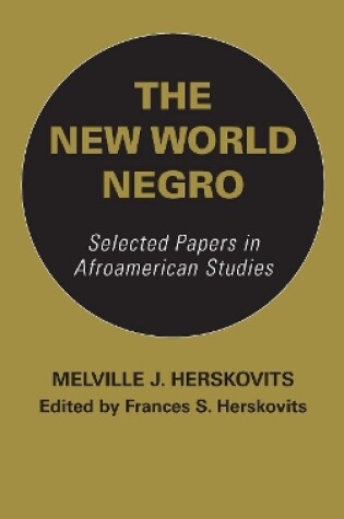 Cover of The New World Negro