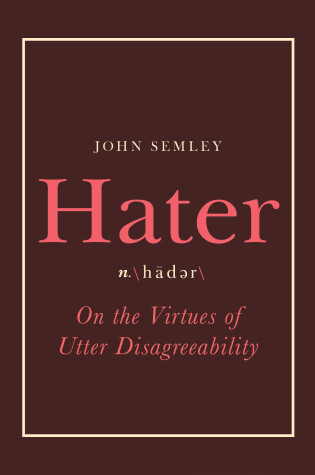 Cover of Hater
