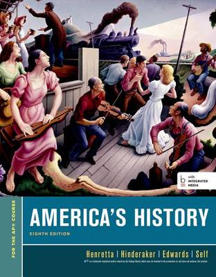 Book cover for America's History, for the Ap* Course (Bedford Integrated Media Edition)